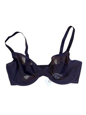 CUUP NWT The Plunge Mesh Bra Dusk 34F